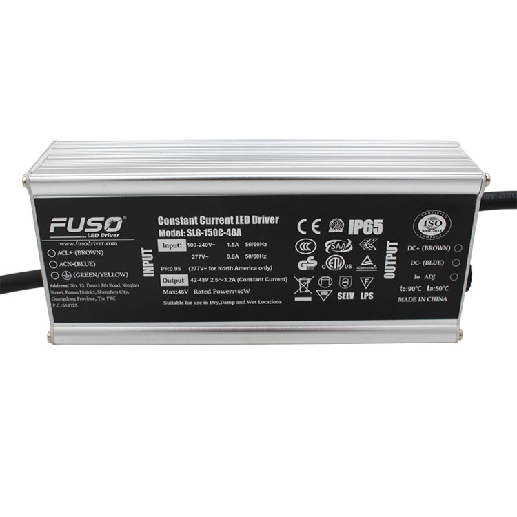 150 W-os állandó áramú LED meghajtó